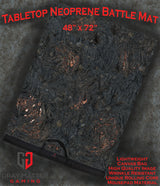 Lava Flows - Neoprene Battle Mat with Bag