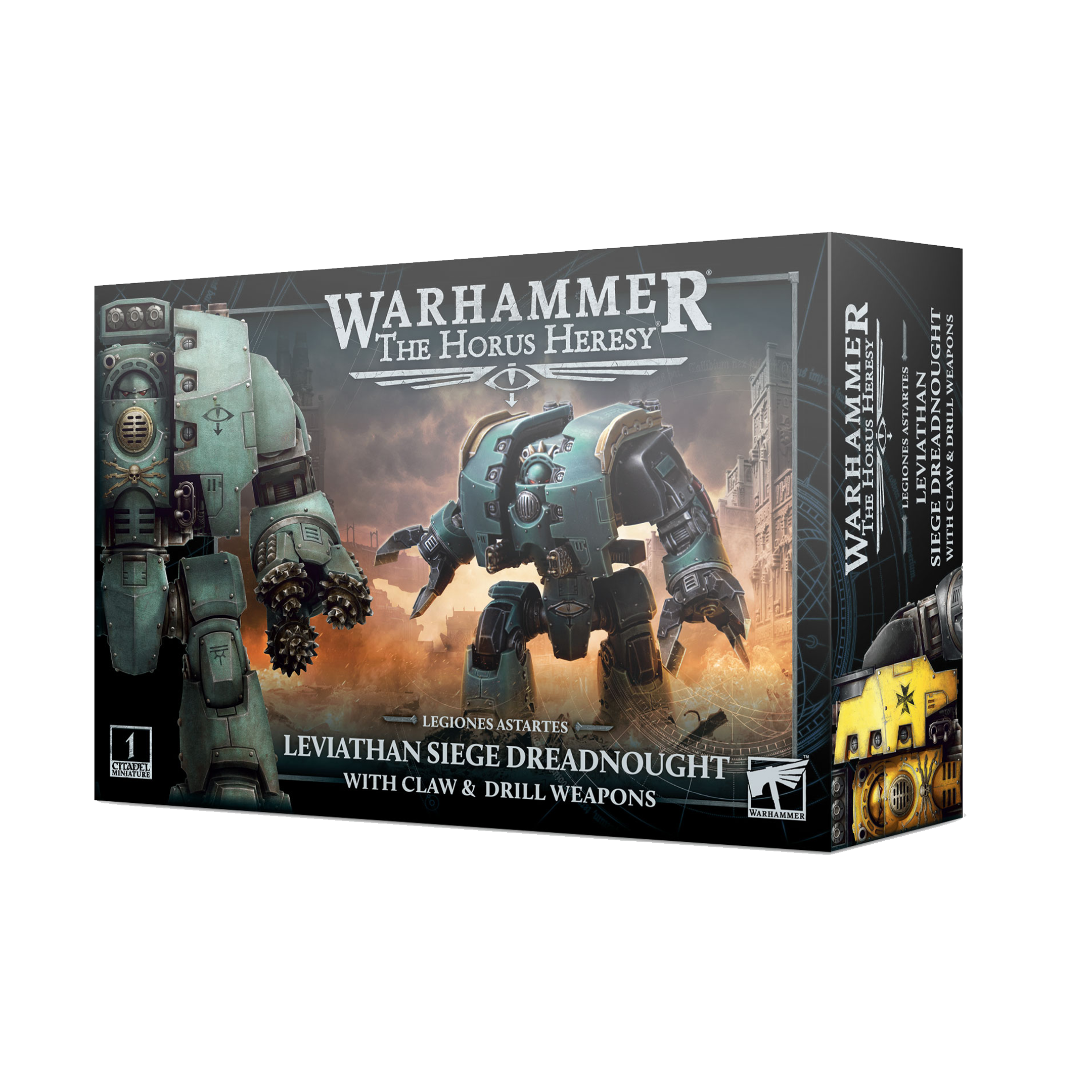 Leviathan Siege Dreadnaught with Claw & Drill Weapons