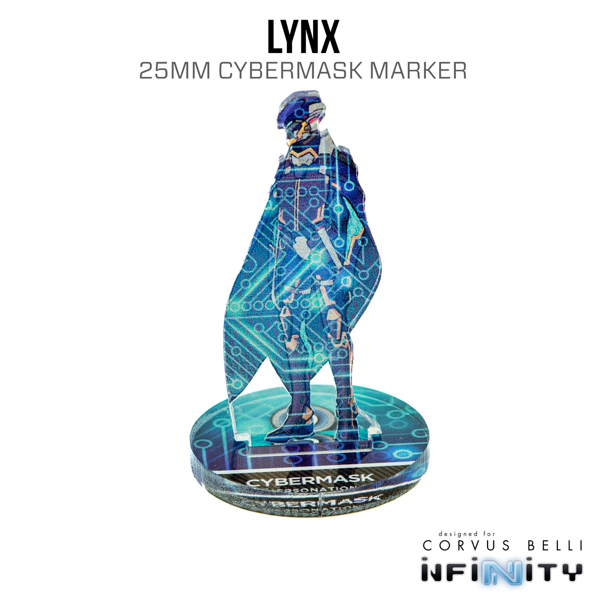 Infinity 3D Markers: Lynx (25mm Cybermask)