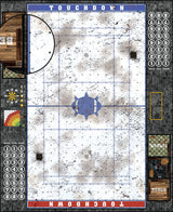 Mats by Mars:  Winter's Wrath v1.0 Fantasy Football Play Mat / Pitch