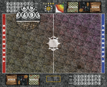 Mats by Mars:  Bustling City v1.0 Fantasy Football Play Mat / Pitch