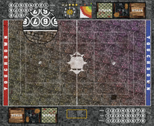 Mats by Mars:  Bustling City v1.0 Fantasy Football Play Mat / Pitch