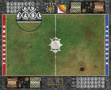 Mats by Mars:  Grassy Spring Fantasy Football Play Mat / Pitch