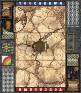 Mats by Mars:  Desert Fantasy Football Play Mat / Pitch