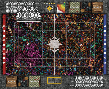 Mats by Mars:  Chaos Realm Fantasy Football Play Mat / Pitch
