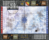 Mats by Mars:  Frozen Lake Fantasy Football Play Mat / Pitch