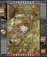 Mats by Mars:  Abandoned City Fantasy Football Play Mat / Pitch