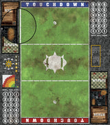 Mats by Mars:  Verdant Field Fantasy Football Play Mat / Pitch