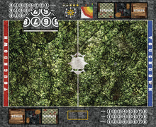 Mats by Mars:  Creeping Mold Fantasy Football Play Mat / Pitch