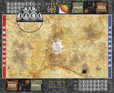 Mats by Mars:  Parched Earth Fantasy Football Play Mat / Pitch