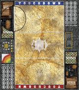 Mats by Mars:  Parched Earth Fantasy Football Play Mat / Pitch