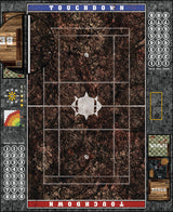 Mats by Mars:  Shattered Soil Fantasy Football Play Mat / Pitch