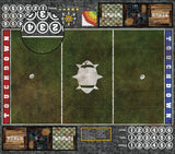 Mats by Mars:  Green Meadow Fantasy Football Play Mat / Pitch