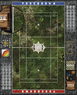 Mats by Mars:  Forgotten Temple Fantasy Football Play Mat / Pitch