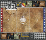 Mats by Mars:  Sandy Cobbles Fantasy Football Play Mat / Pitch