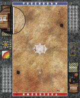 Mats by Mars:  Swallowing Sand Fantasy Football Play Mat / Pitch