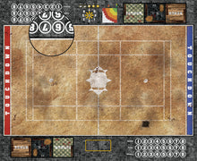 Mats by Mars:  Swallowing Sand Fantasy Football Play Mat / Pitch