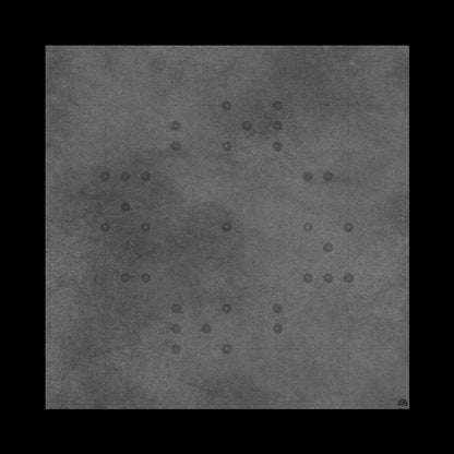 Mats by Mars: Koncrete Blok (Extra Dark) Tabletop Wargaming Play Mat