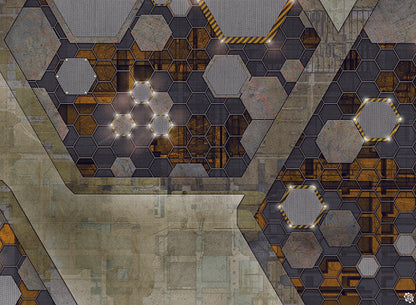 Mats by Mars: Quinfinity Citrine Tabletop Wargaming Play Mat