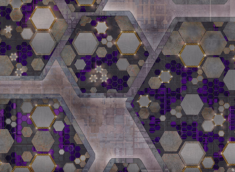 Mats by Mars: Quinfinity Amethyst Tabletop Wargaming Play Mat