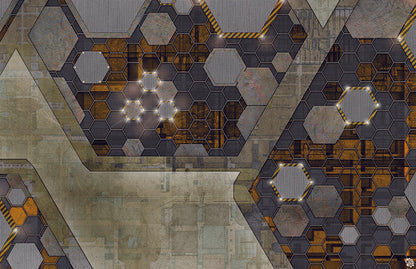 Mats by Mars: Quinfinity Citrine Tabletop Wargaming Play Mat
