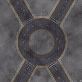 Mats by Mars: Crime Alley (Circle) Tabletop Wargaming Play Mat