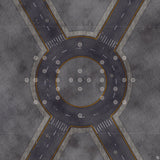 Mats by Mars: Crime Alley (Circle) Tabletop Wargaming Play Mat