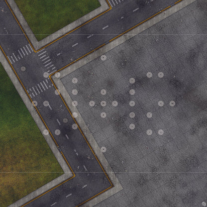 Mats by Mars: Park Avenue (Bend Rd) Tabletop Wargaming Play Mat
