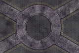 Mats by Mars: Victorian Alley (Circle) Tabletop Wargaming Play Mat