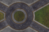 Mats by Mars: Park Avenue (Circle) Tabletop Wargaming Play Mat