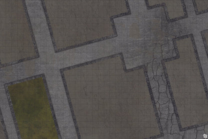 Streets of Conflict 8mm scale Tabletop Wargaming Play Mat