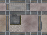 Mats by Mars: Streets of Justice B Tabletop Wargaming Play Mat