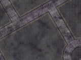 Mats by Mars: Victorian Alley (Intersection) Tabletop Wargaming Play Mat