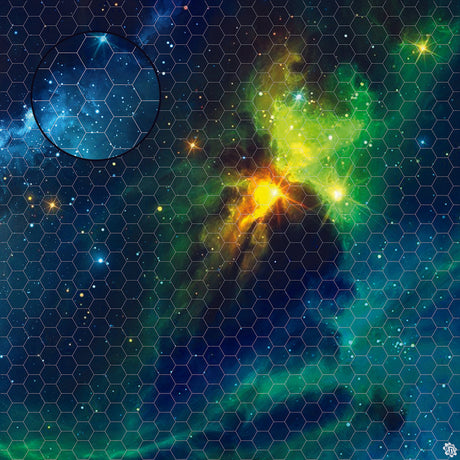 Mats by Mars: Cold Embrace Tabletop Wargaming Space Play Mat