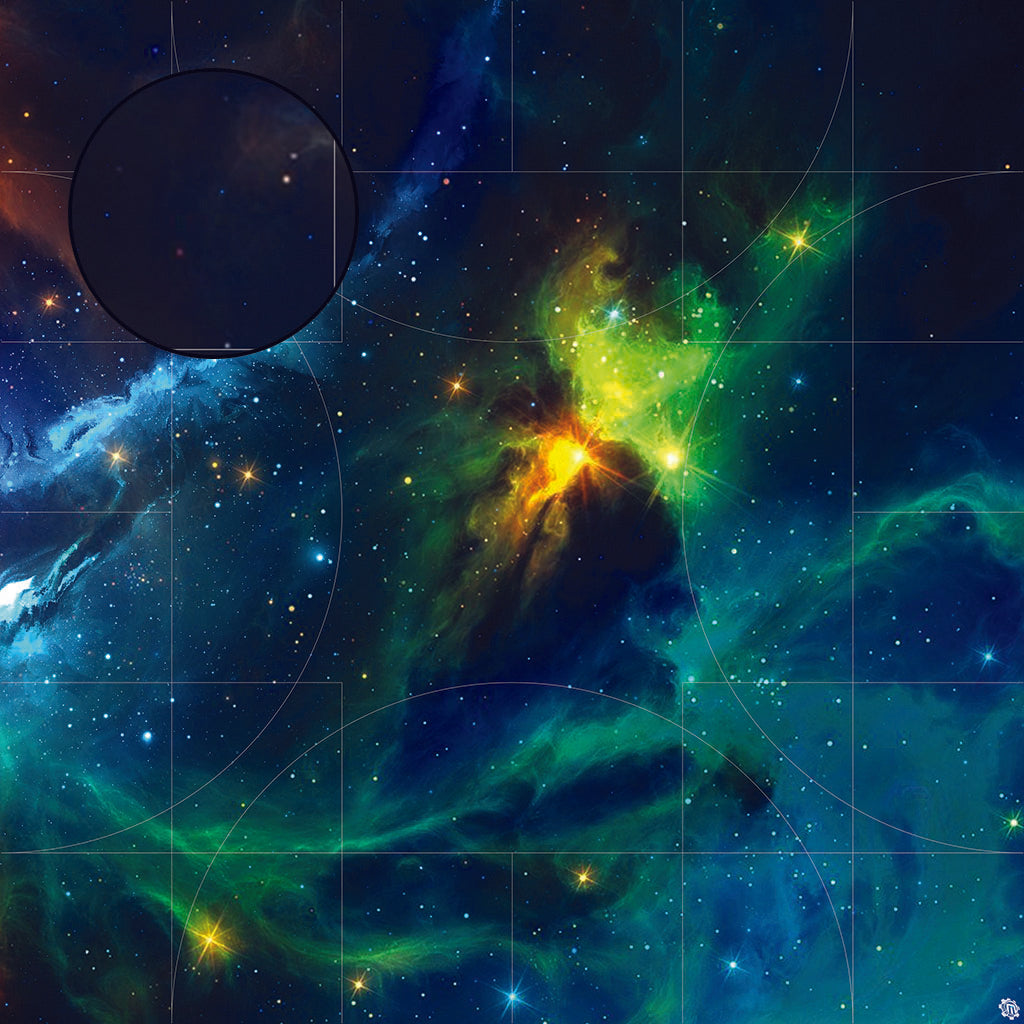 Mats by Mars: Cold Embrace Tabletop Wargaming Space Play Mat