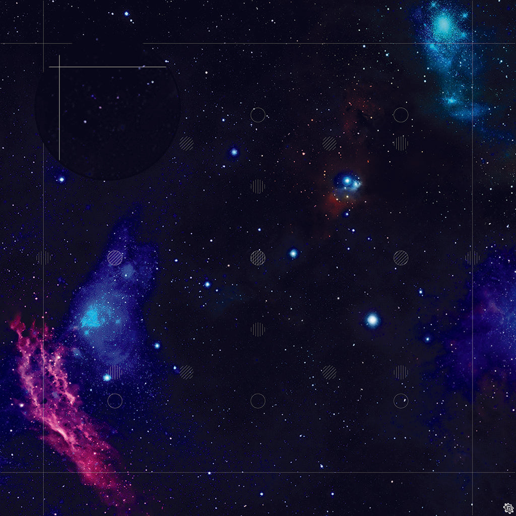 Mats by Mars: Final Frontier Tabletop Wargaming Space Play Mat