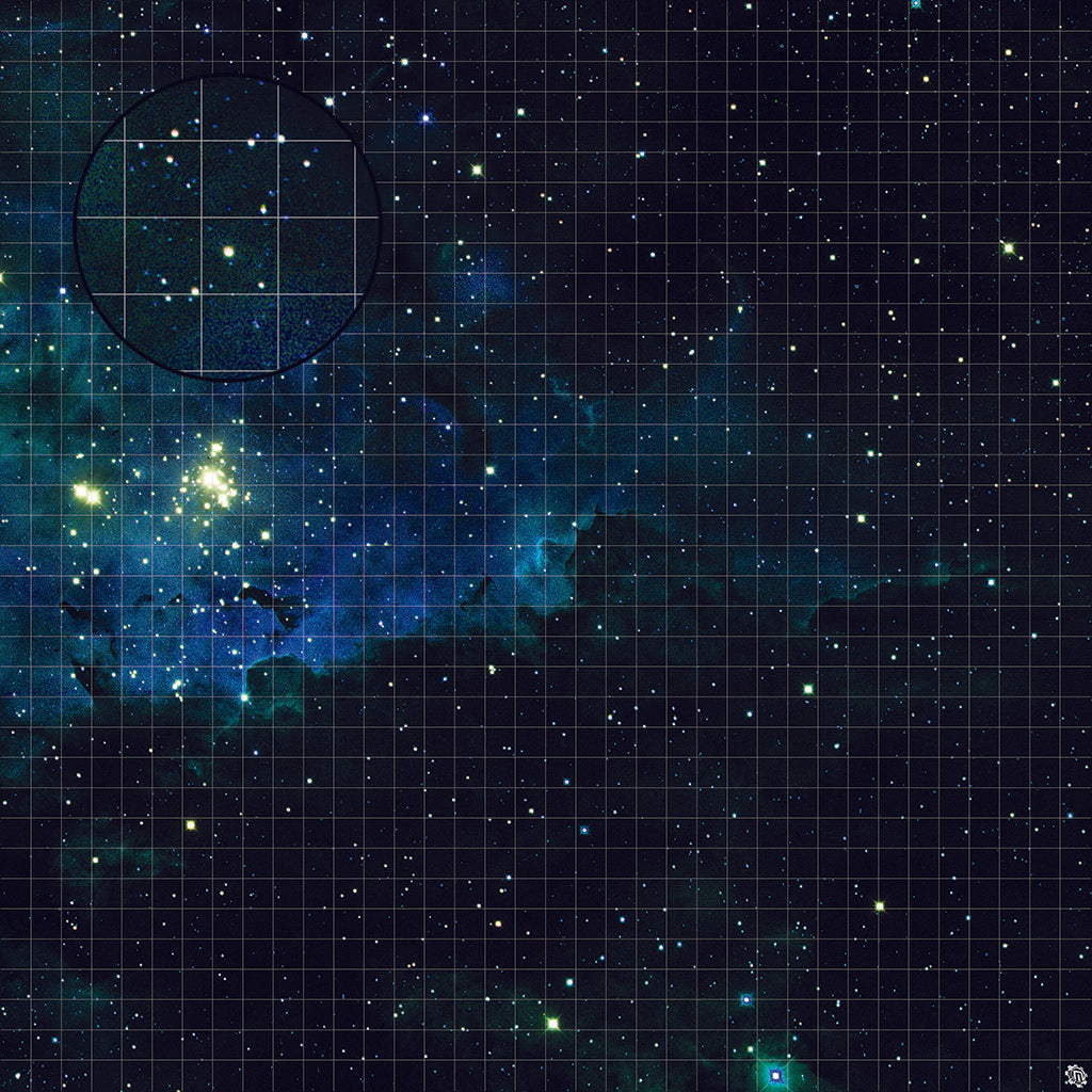 Mats by Mars: Stellar Storm Tabletop Wargaming Space Play Mat