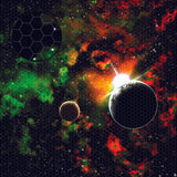 Mats by Mars: Blue Star Eclipse Tabletop Wargaming Space Play Mat