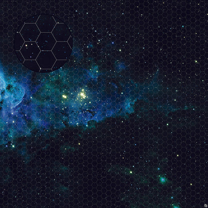 Mats by Mars: Stellar Storm Tabletop Wargaming Space Play Mat