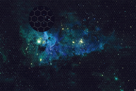 Mats by Mars: Nebula Storm Tabletop Wargaming Space Play Mat