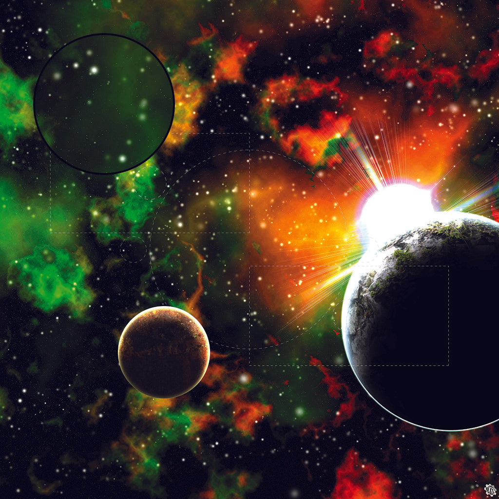 Mats by Mars: Blue Star Eclipse Tabletop Wargaming Space Play Mat