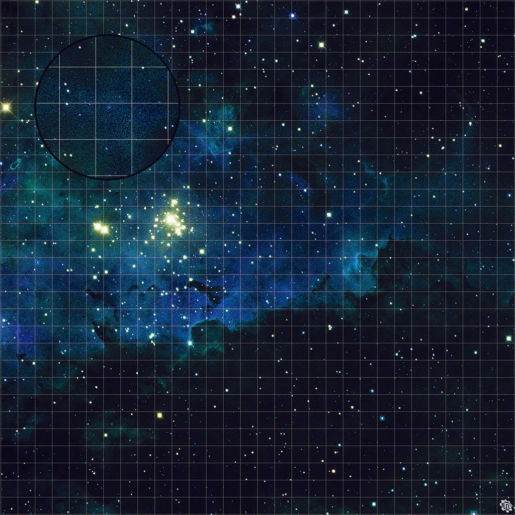 Mats by Mars: Stellar Storm Tabletop Wargaming Space Play Mat