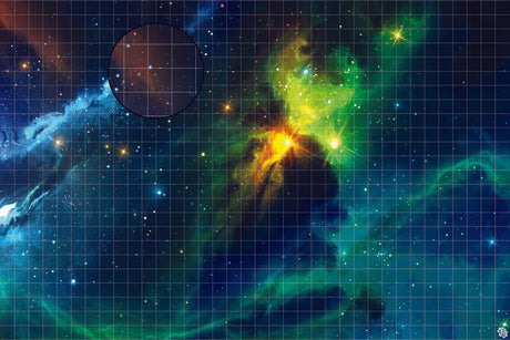 Mats by Mars: Cold Embrace Tabletop Wargaming Space Play Mat