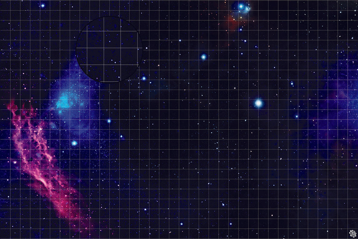 Mats by Mars: Final Frontier Tabletop Wargaming Space Play Mat