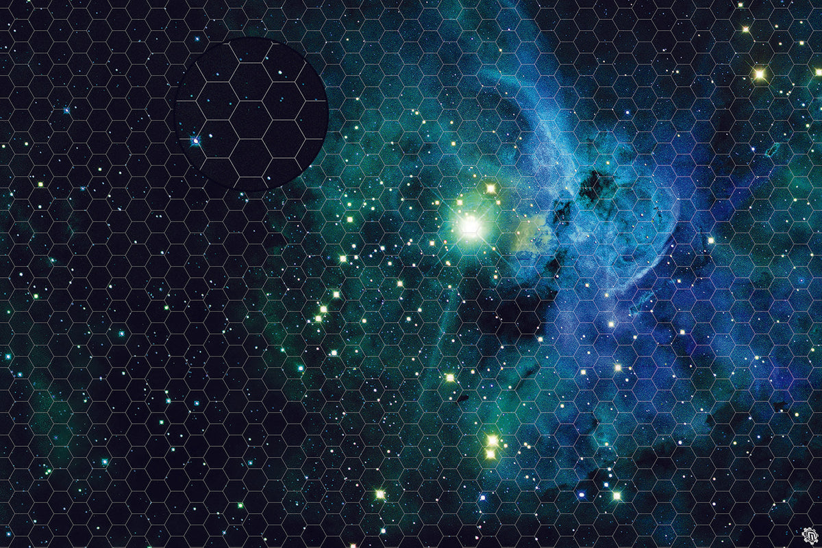 Mats by Mars: Glimmer Dust Tabletop Wargaming Space Play Mat