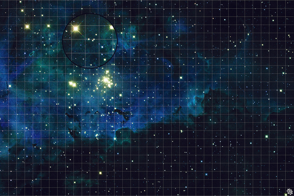 Mats by Mars: Stellar Storm Tabletop Wargaming Space Play Mat