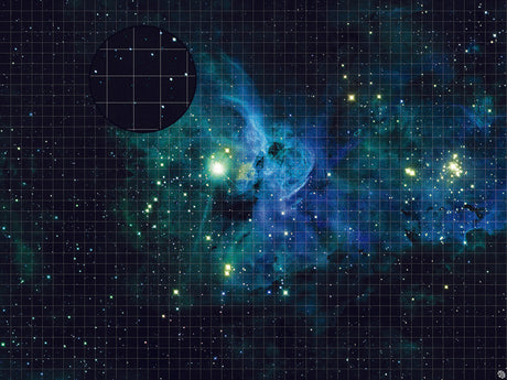 Mats by Mars: Glimmer Dust Tabletop Wargaming Space Play Mat