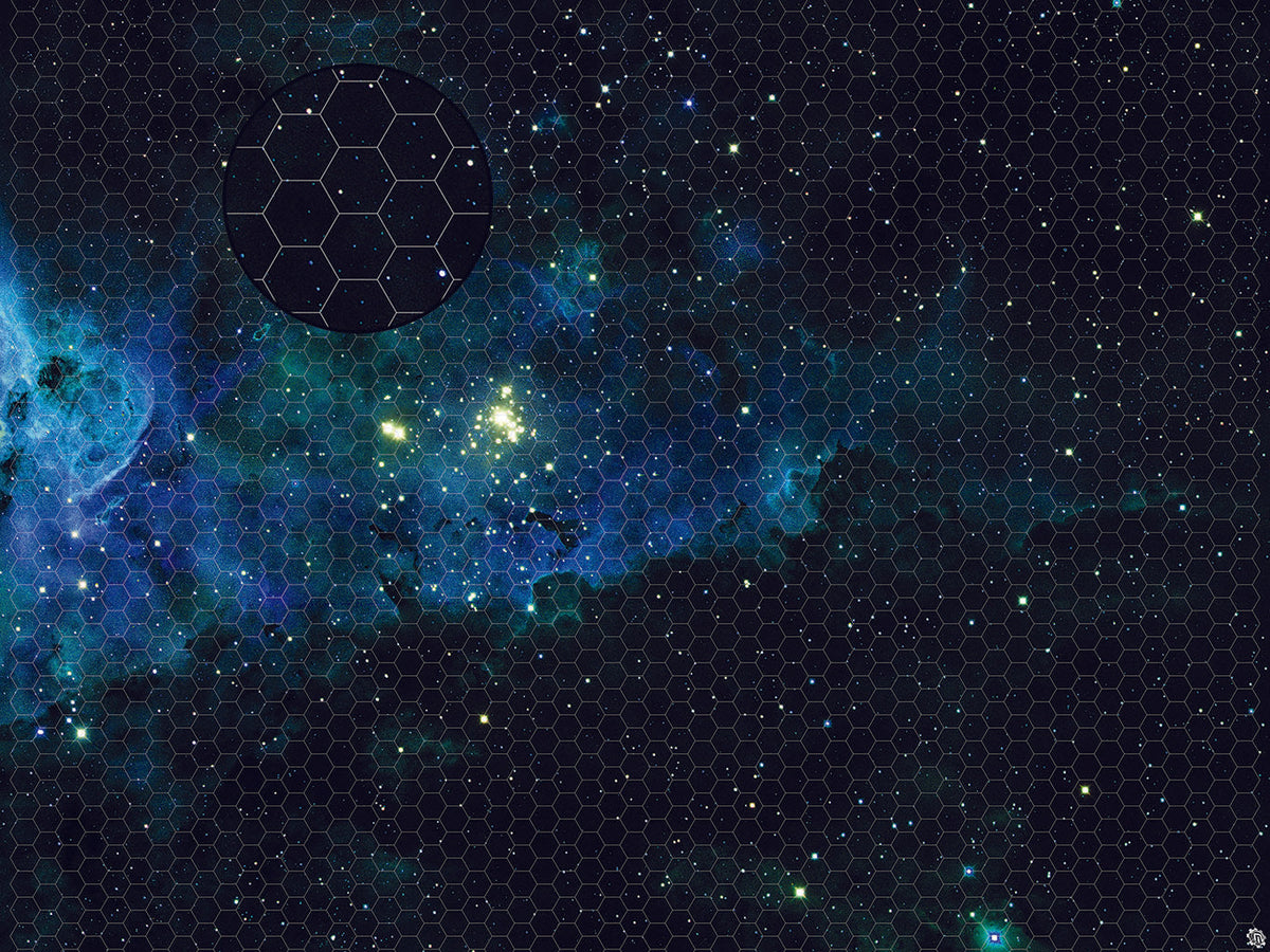 Mats by Mars: Stellar Storm Tabletop Wargaming Space Play Mat