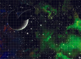 Mats by Mars: Emerald Cloud Tabletop Wargaming Space Play Mat