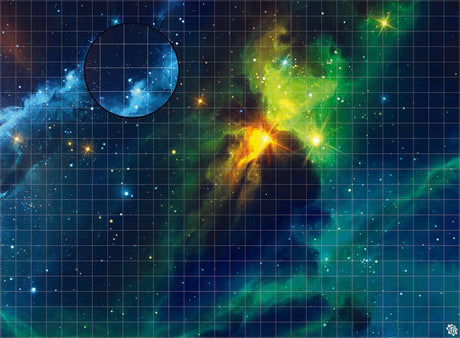Mats by Mars: Cold Embrace Tabletop Wargaming Space Play Mat